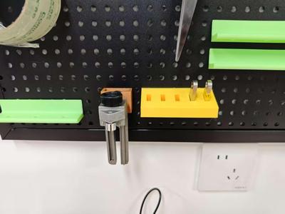 16mm Pegboard USB Drive and Accessory Holder