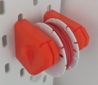 Ikea Skadis Painted Cable Organizer Hook