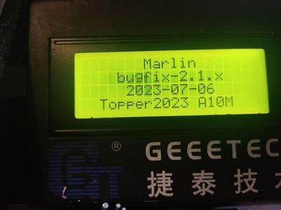 Firmware! Geeetech A10M Bugfix 2.1.X by Nighly Build Marlin TEAM Github*Thx bro*