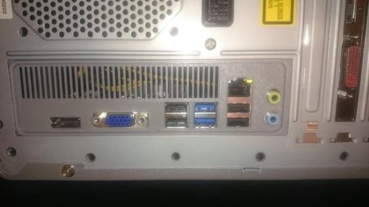 IO Shield for Dell Optiplex 3020 SFF Mainboard DIH81R