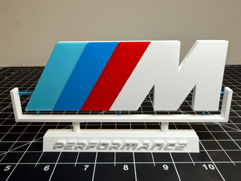 BMW M Performance Logo Floating Sign / Display
