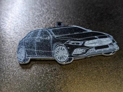 Mercedes class A keychain