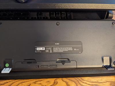 Logitech K360 leg replacement