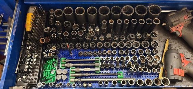 Modular Tool Drawer Storage