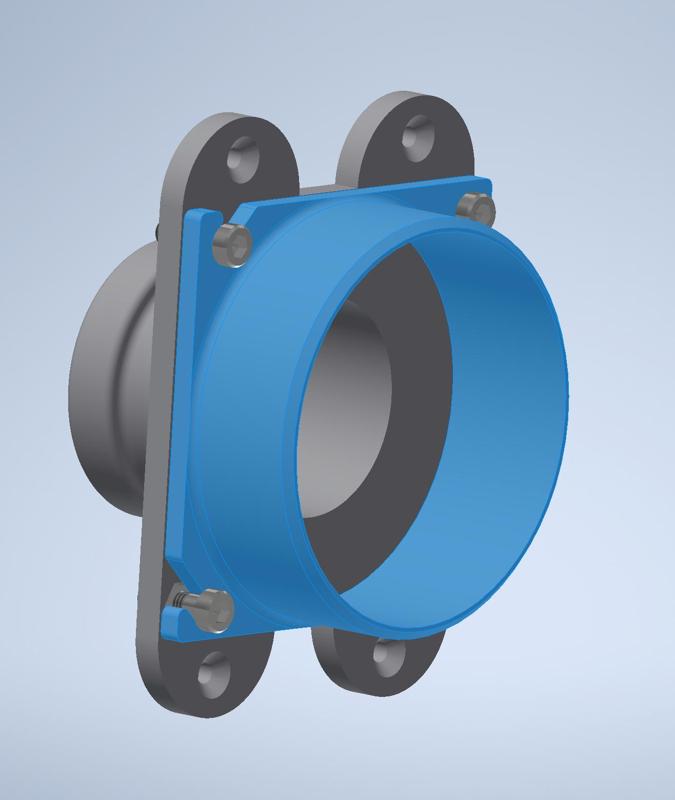 Adapter für Absaugung
