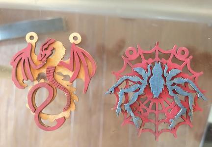 Tile Dragon Stand
