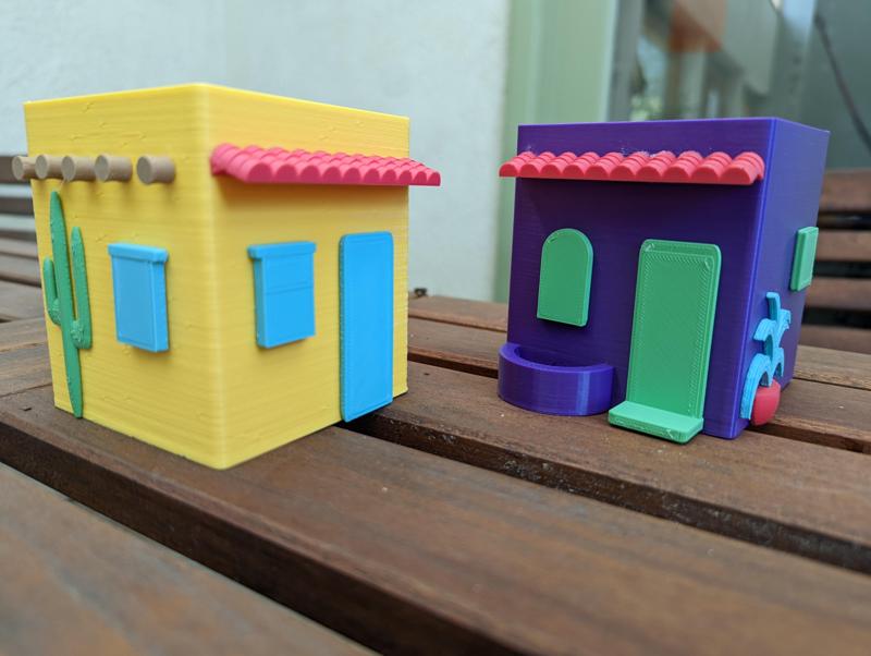 Customizable casita planter for cactus/succulents