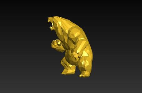 Noble Wings Eagle - Low Poly - Excellent Design - Decor