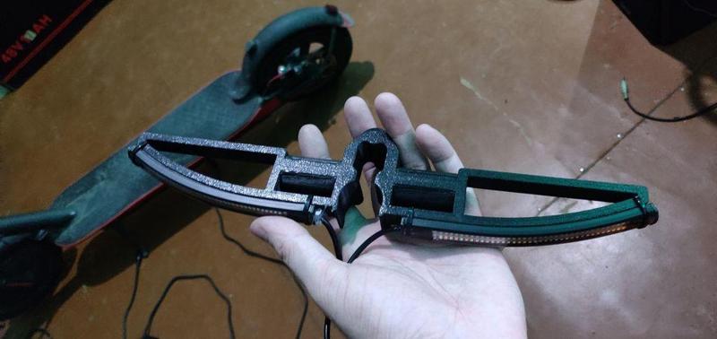 Kugoo M4 turn signal mount + bag mount