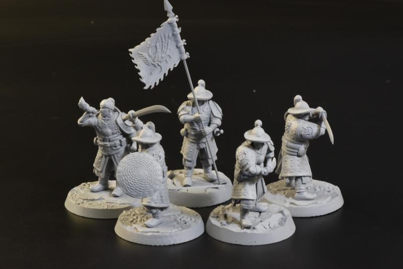 Finch and Dragon - Huating Battalion Guard