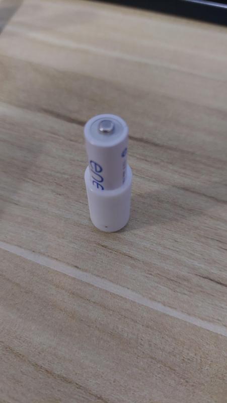Adapter to put AAA batteries in AA slots