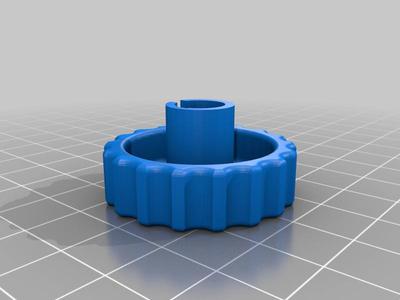 Ender 3/Pro extruder knob that holds on to the hobbed gear