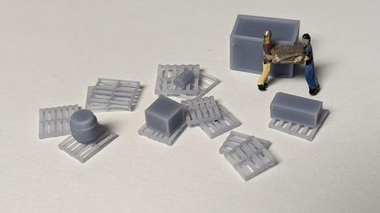 Scale Model Pallets