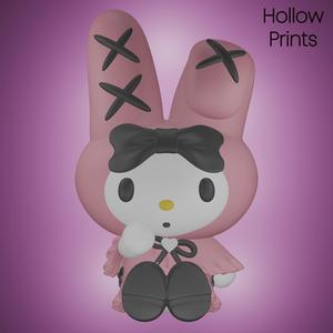 Goth My Melody - Hello Kitty