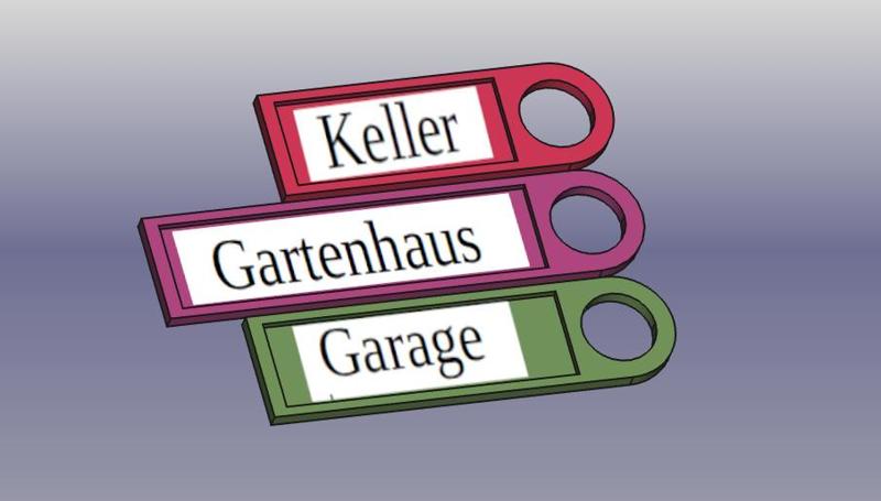 DYMO Anhänger 12 x 30, 40 oder 50mm