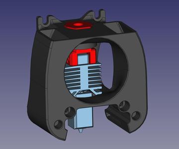 Voron 2.4r2 Afterburner printhead for BambuLab Hotend