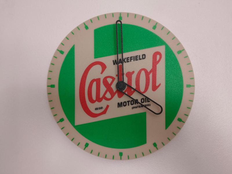 Castrol Oil Clock