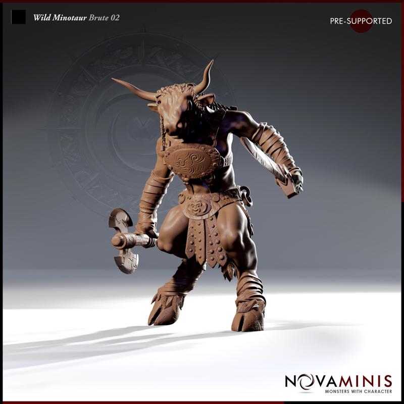 Wild Minotaur Brute 02