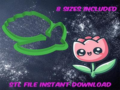 Flower cookie cutter