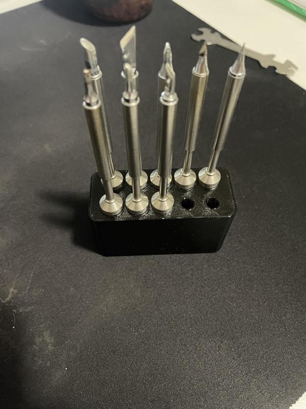 Solder tip holder