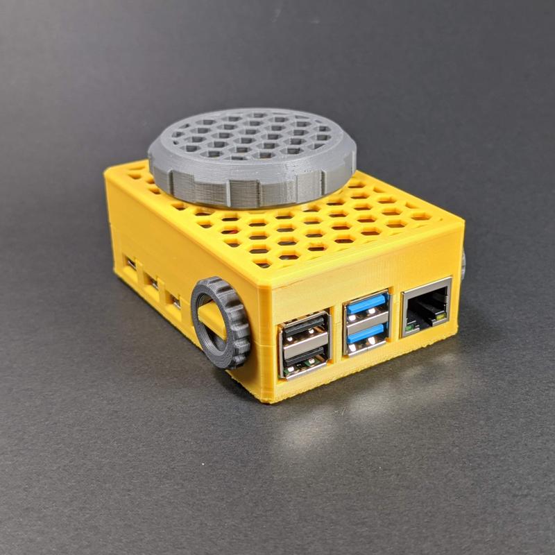817 Pi4B Hex Breezy Case
