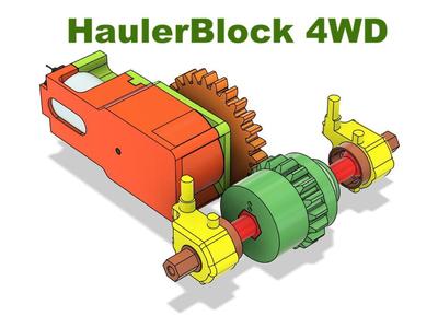 4WD Conversion Kit for HaulerBlock