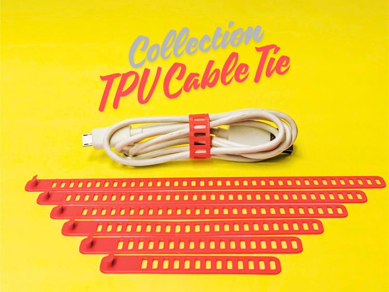 TPU Cable Tie Collection (from 7 cm to 25 cm)