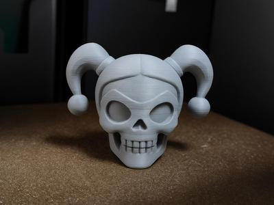 Harley Quinn Skull