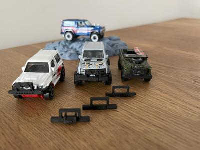 off-road bumper 1/64 Hotwheel matchbox diorama