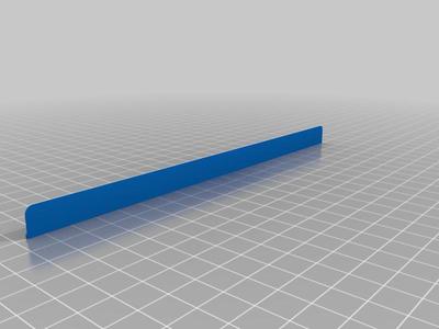 Adpater for thin Sheets - 3D printed mask