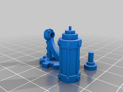 Gothic Lamp for buildings - WH40k 
