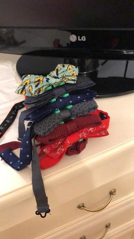 Bow Tie - Papillon - farfallino Rack for 5 