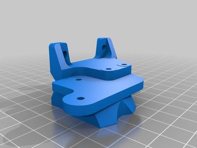 Homing quick change holder ender 3 stock with hex nuts