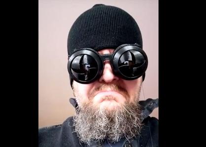 Blinking Goggles ... fix for failed print - clip