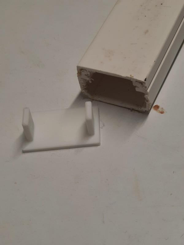 Embout moulure 25x16