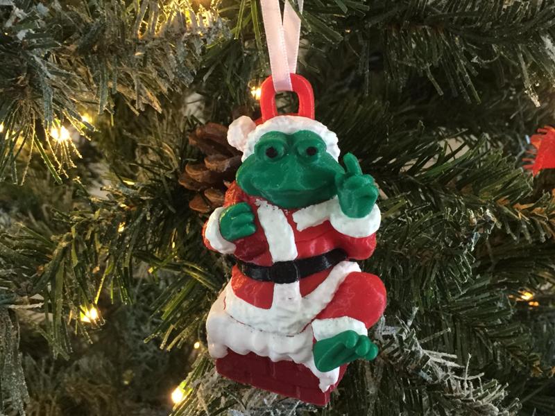 Santa Frog
