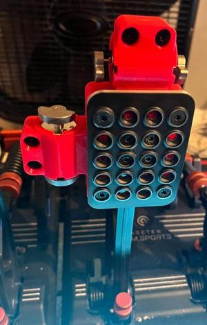 Rumble Motors Mounts - Asetek Invicta Pedals