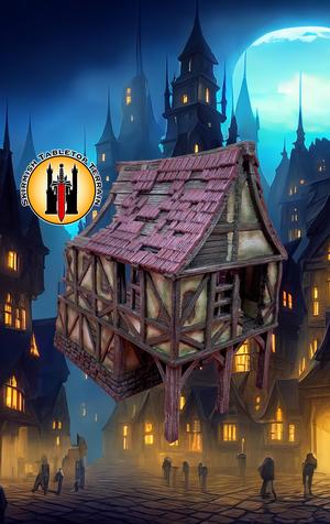 Ruined Tudor Style House 3