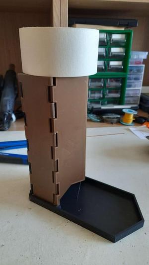 Folding Dice Tower alternative front