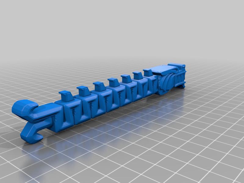 DINOMEN BATTERING RAM Split for Resin Printers
