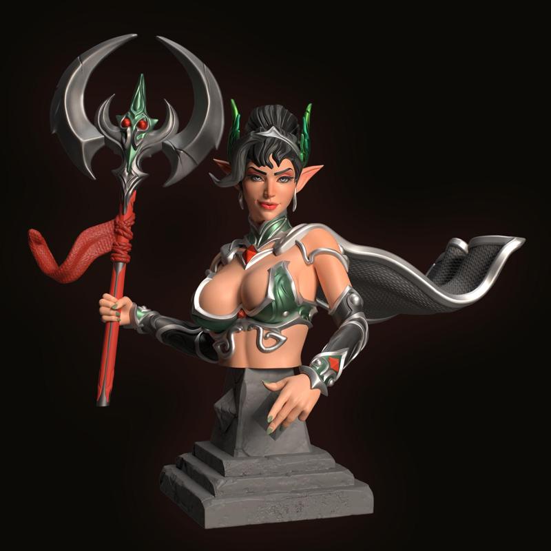Radiant Rogue Bust