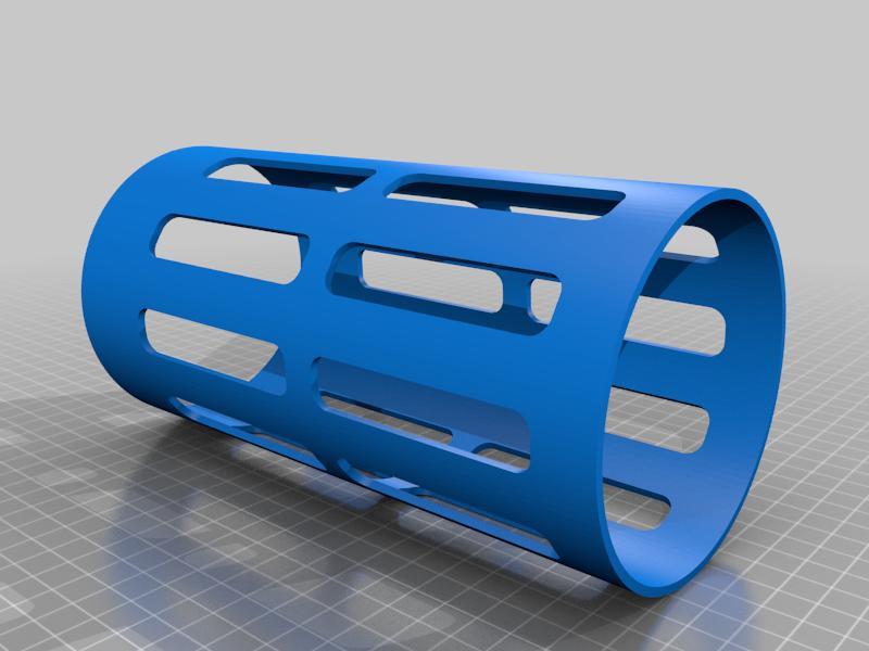 Carbon filter housing for growbox