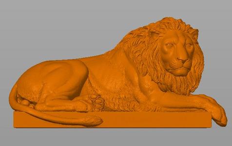 Recumbent Lion