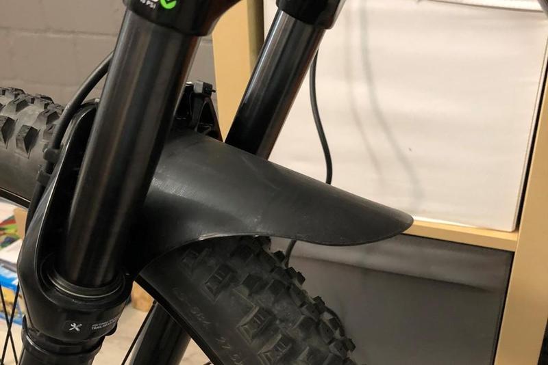 MTB mud guard