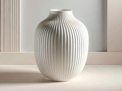 Modern Line Vase "Silvina"