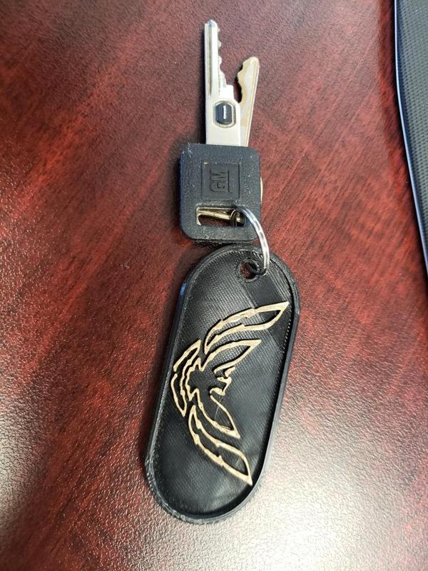 Firebird Key Chain