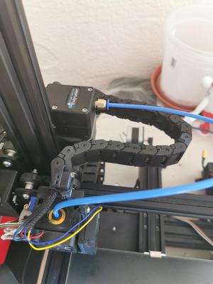 CR-10 / Ender 3 e3D V6 Body+Wing Cable Chain addon