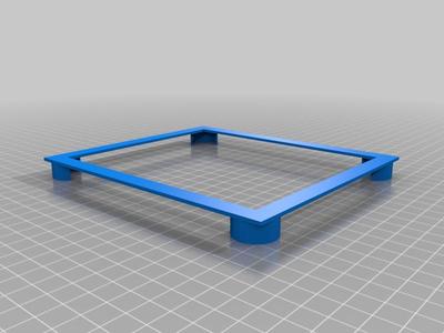 Holder to avoid warping