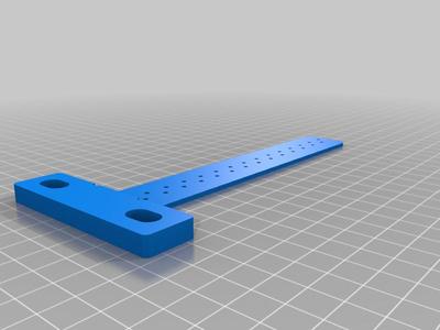 Anschlag Lineal zum Anzeichnen in 0,5cm Schritten