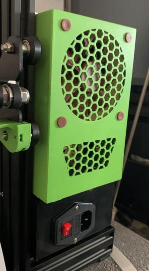 Ender 3 Pro PSU Case for Noctua NF-A9 Fan